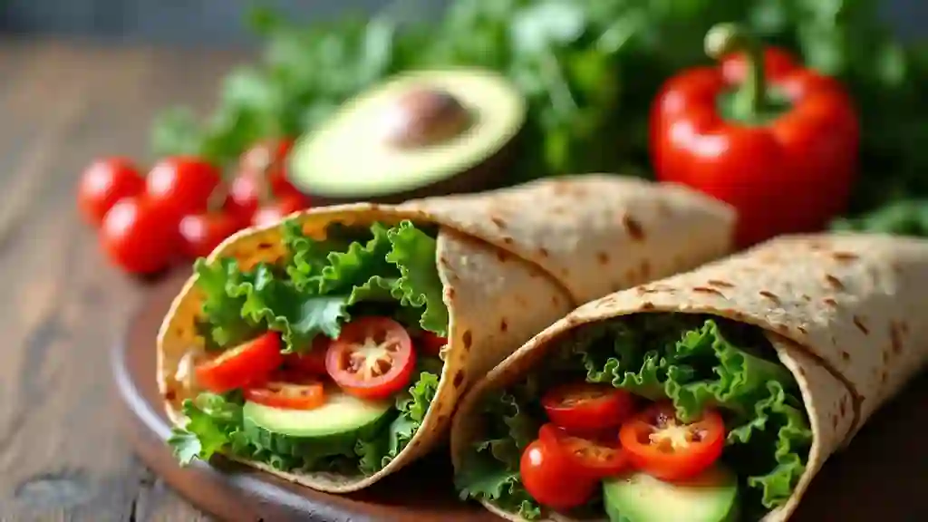 Wraps healthy pour lunch box : 5 recettes prêtes en 10 minutes