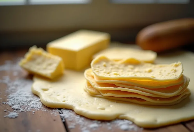 Illustration : Améliorer la pâte feuilletée inversée pour moins de gaspillage