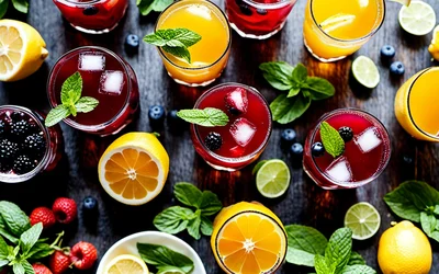 Image de l'article Cocktails et mocktails : 10 boissons sans alcool idéales pour brunchs