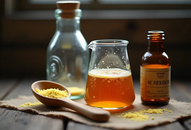 Illustration : Démarrage d'une levure de bière : guide matériel et sécurité