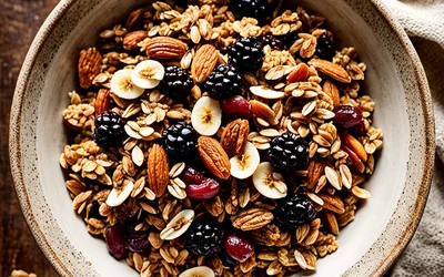 Illustration de l'article : Granola maison croustillant : astuces pour éviter qu’il ne brûle