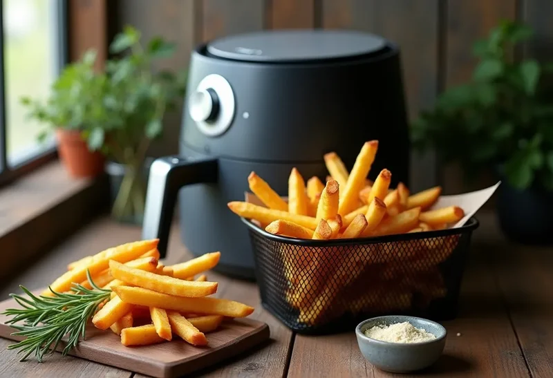 Illustration : Guide 2025 : meilleures friteuses sans huile pour familles