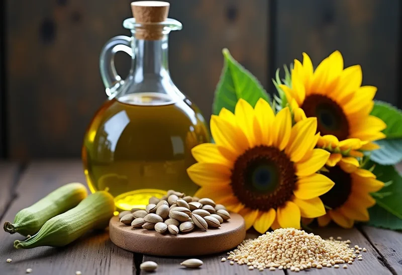 Illustration : Huiles en cuisine : choisir entre olive, tournesol, colza et sésame