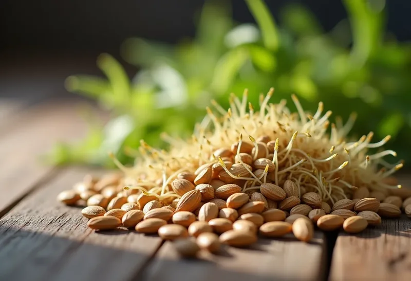 Illustration : Le pouvoir des graines germées : bienfaits et méthodes de culture