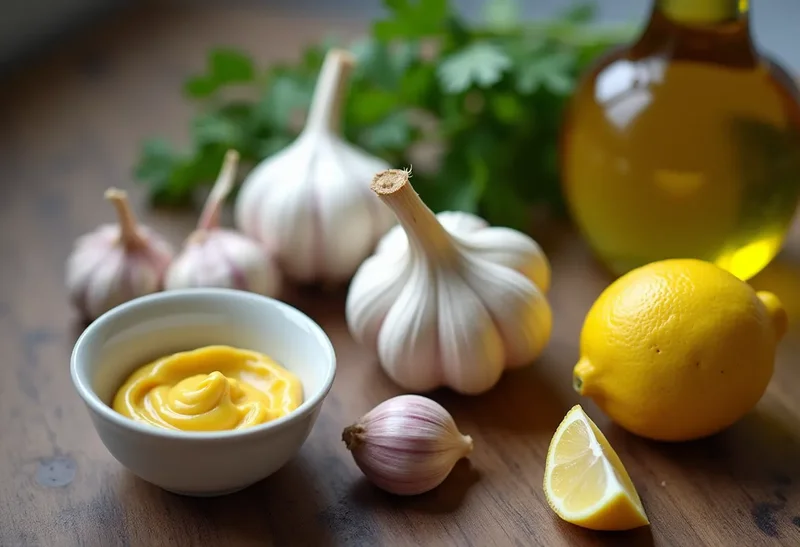 Illustration : Maîtriser un aïoli maison léger pour réduire les calories
