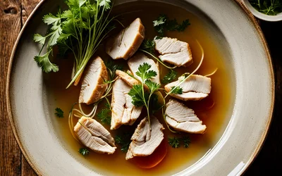 Image de l'article Maîtriser un bouillon clair pour un moelleux exceptionnel en cuisine