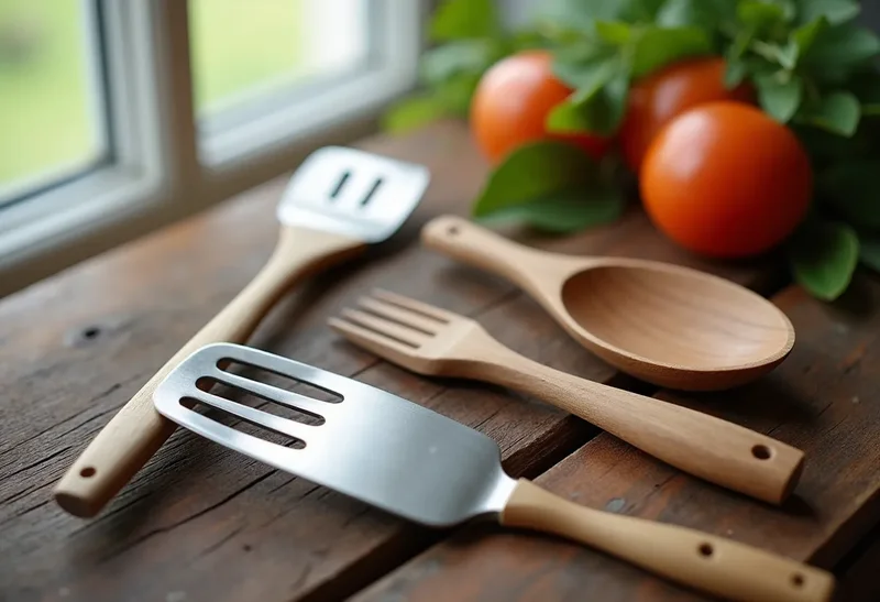 Illustration : Nettoyer ses ustensiles de cuisine sans altérer les saveurs