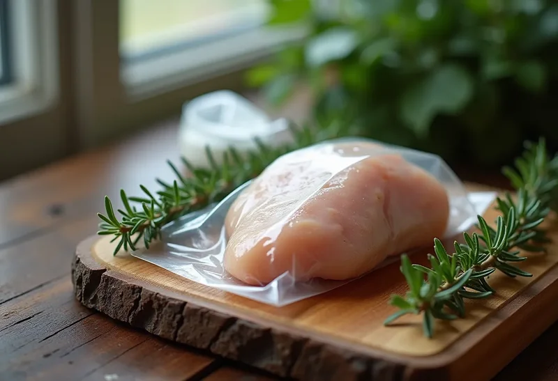 Illustration : Optimiser la cuisson sous vide pour un croustillant parfait