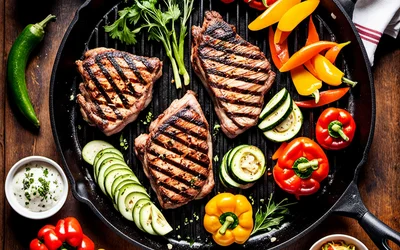 Image de l'article Préparer la cuisson à la plancha pour une croûte parfaite