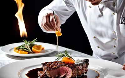 Image de l'article Technique de flambage sécurisée pour desserts et viandes