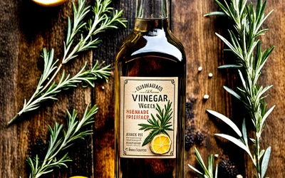 Image de l'article Vinaigres aromatisés maison : recettes et astuces d'utilisation