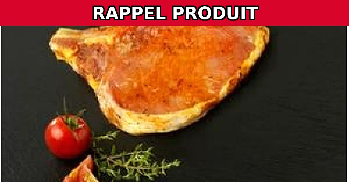 Alerte Rappel : Côte de Porc Échine Marinade Tex Mex Contaminée !