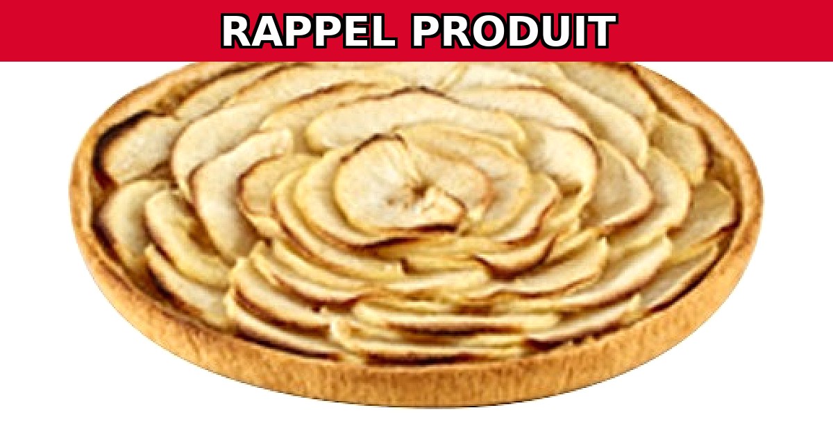 Rappel urgent : Tarte aux pommes contaminée par des mycotoxines