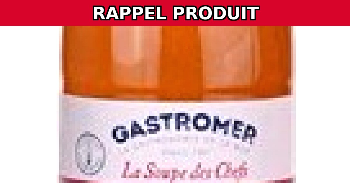 Rappel Urgent : Soupe de Poisson à la Provençale 1kg