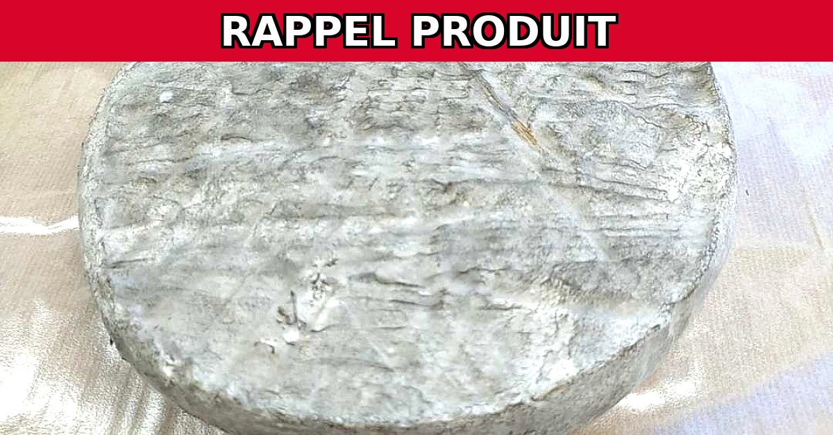 Rappel urgent : Saint Nectaire fermier Bio contaminé par Listeria