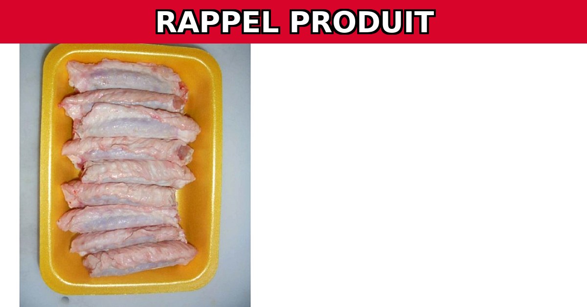 Alerte : Rappel d'Aileron de Dinde sous ATM pour Risque de Listeria