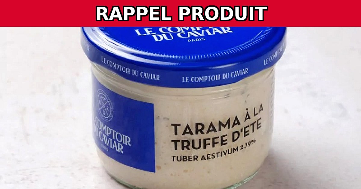 Rappel Urgent : Tarama à la Truffe d'Été de Le Comptoir du Caviar