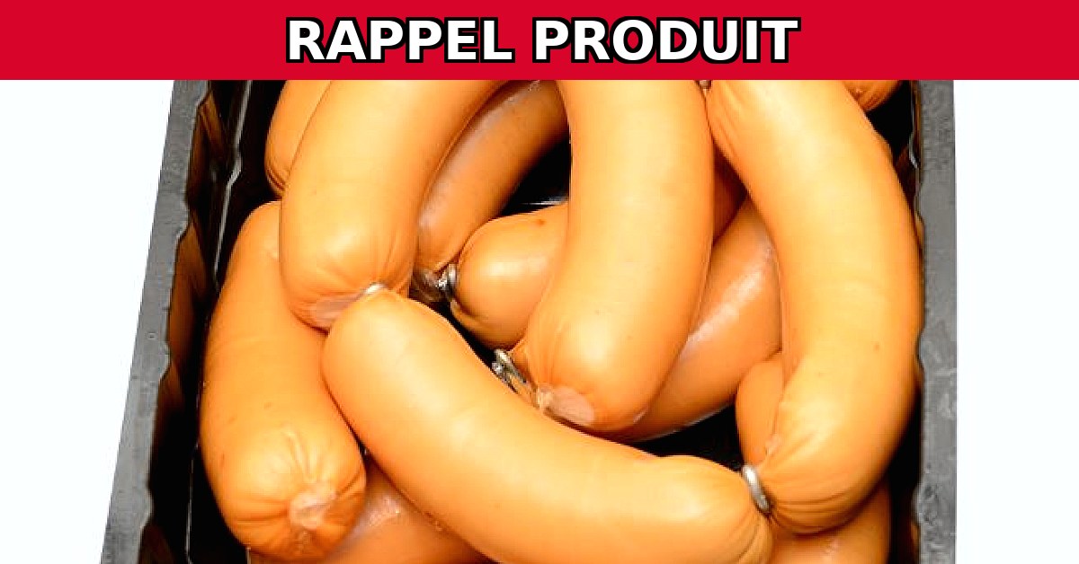 Rappel Urgent : Cervelas de Volaille Contaminés par Listeria