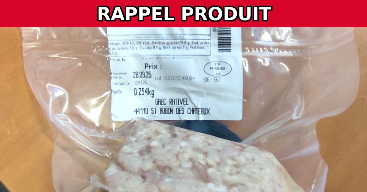 Alerte Rappel : Paté à l'ail GAEC Rativel Contaminé par Listeria