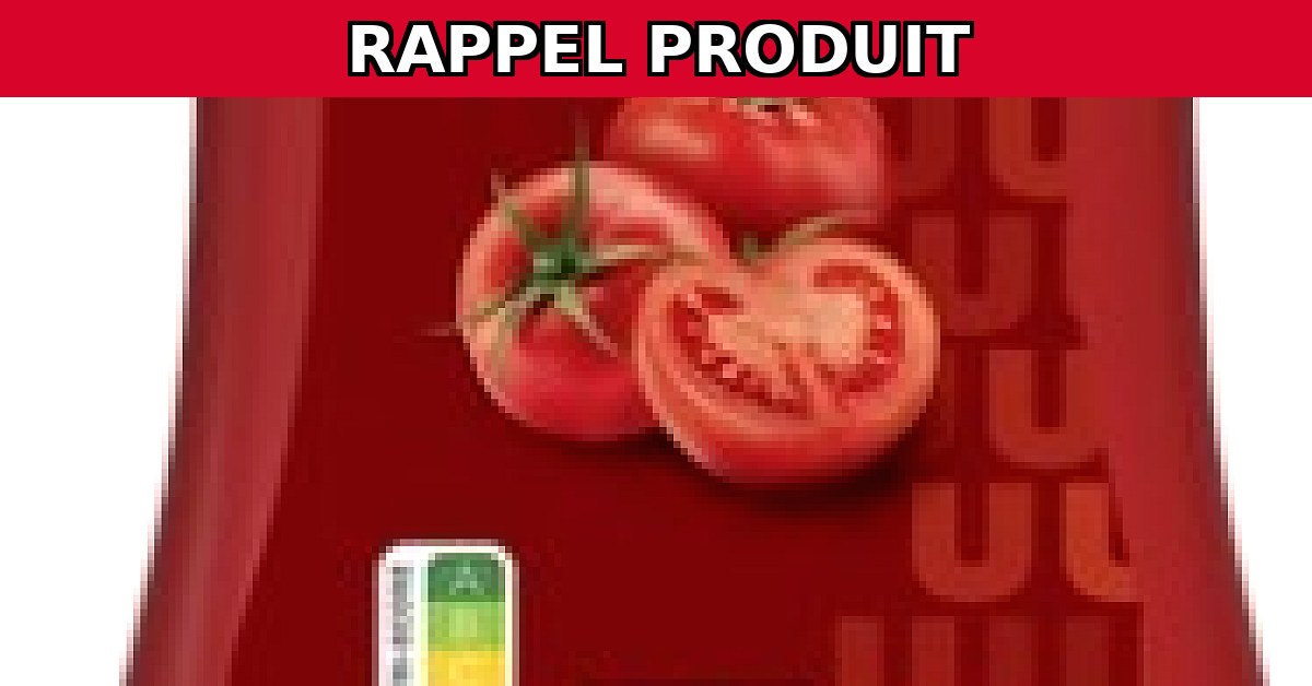 Alerte Rappel : Ketchup Nature U Souple 560g Non Conforme !