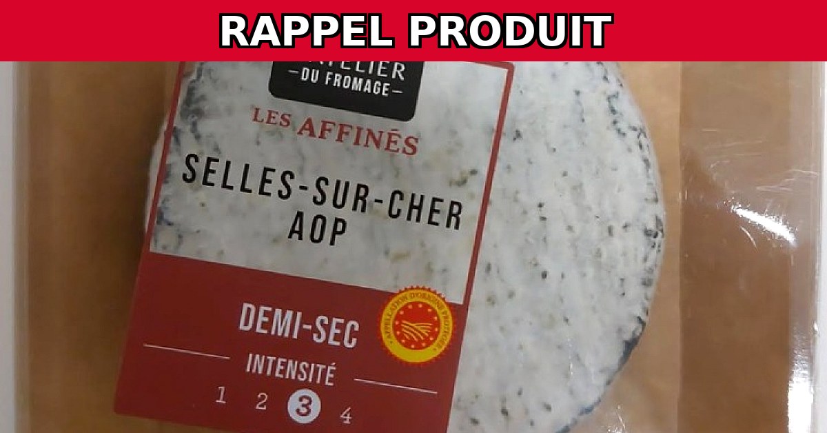 Alerte Rappel : Selles-Sur-Cher AOP Demi-Sec Contaminé !