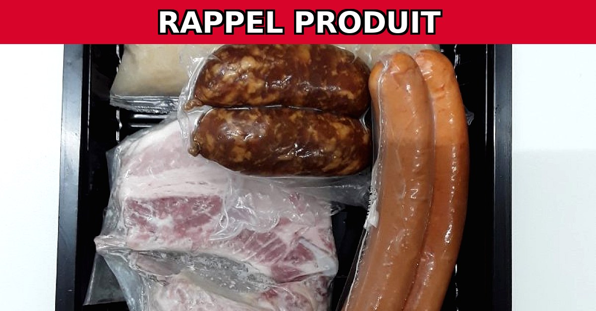 Rappel Urgent : Plateau Choucroute de Vallegrain en raison d'une erreur d'étiquetage