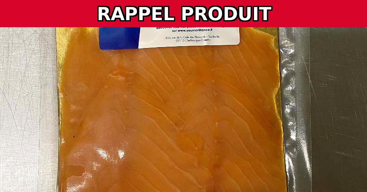 Rappel urgent : Saumon fumé contaminé par la listéria