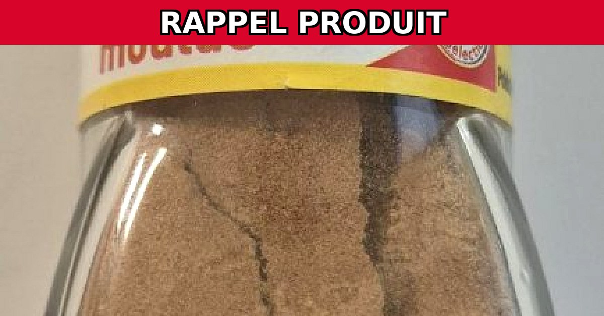 Alerte Rappel : CIGALOU CANNELLE MOULUE 35G 10CL Contaminée