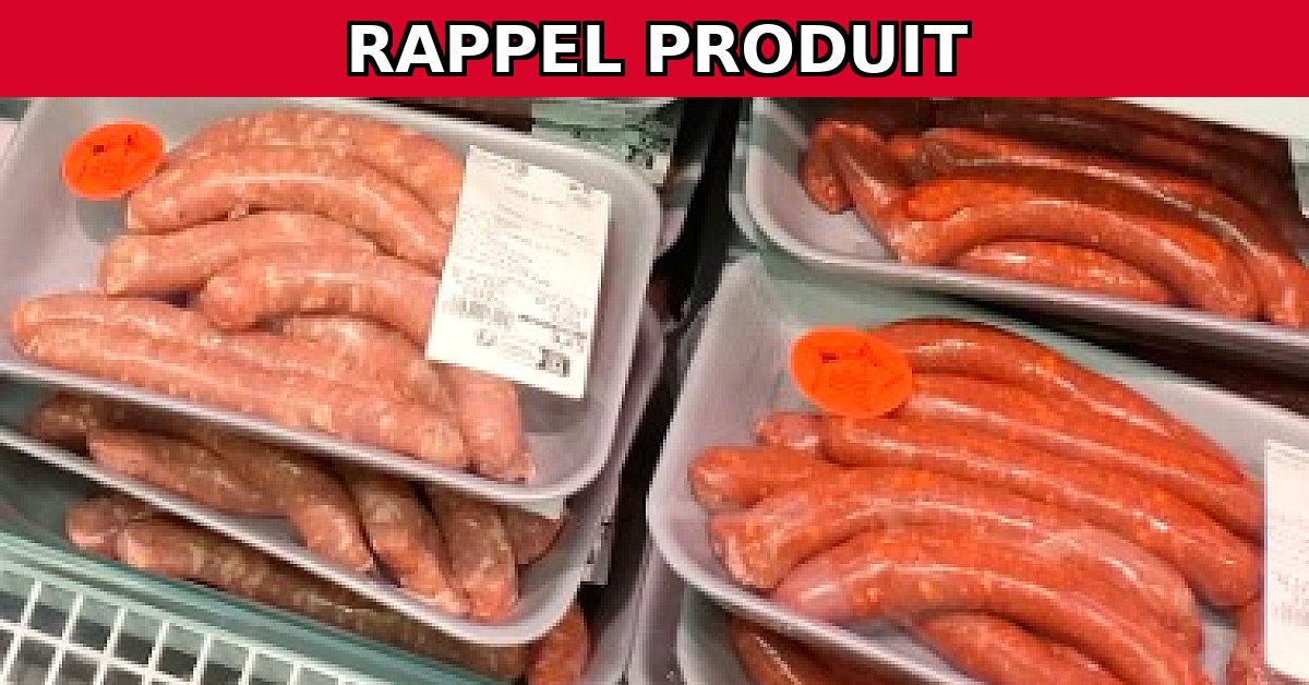 Rappel Urgent : Chorizo, Merguez et Chipolatas Contaminés !