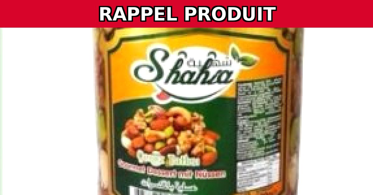 Alerte Rappel : Miel aux Noix de la Marque Shahia Contaminé