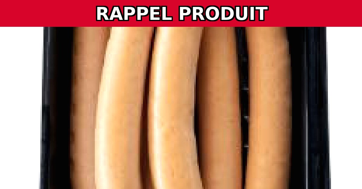 Alerte Rappel : KNACK DE VOLAILLE Contaminé par Listeria !