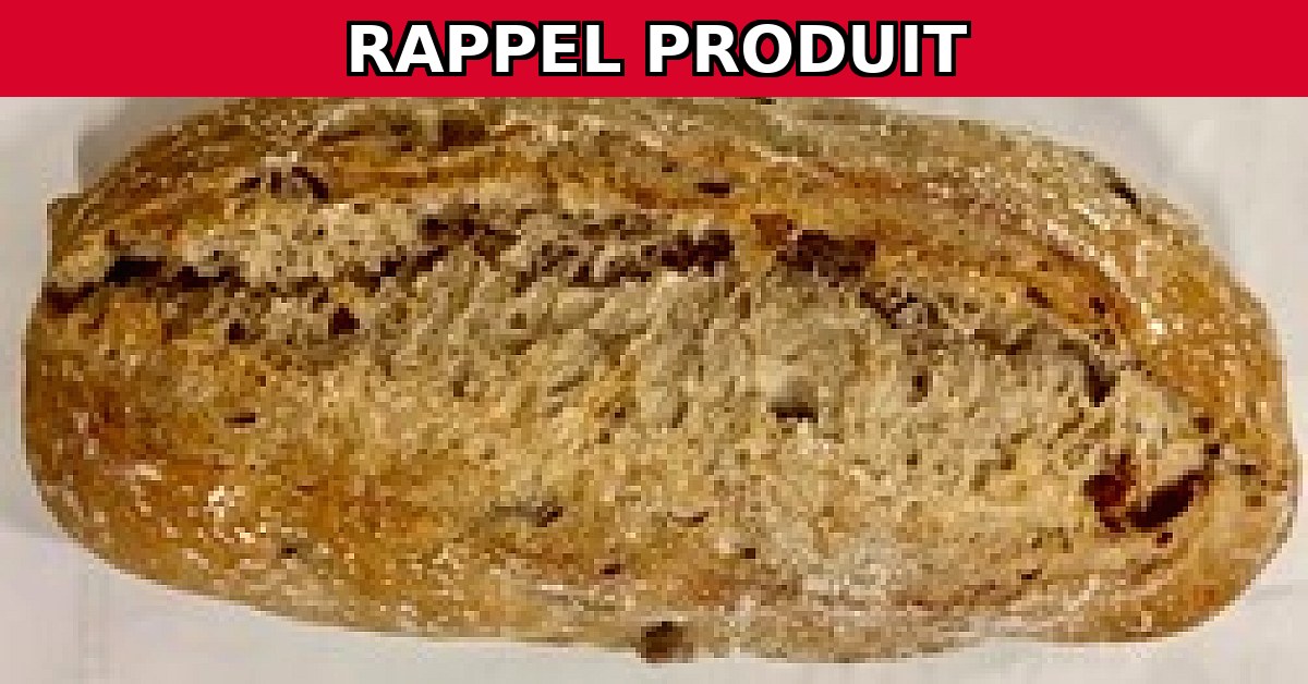 Alerte Rappel : Pain aux Noix U en raison de Contaminants Chimiques