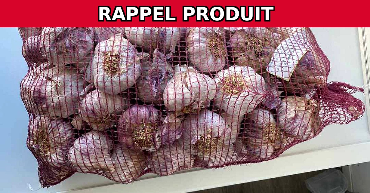 Alerte Rappel : Ail Violet en Vrac Contaminé !