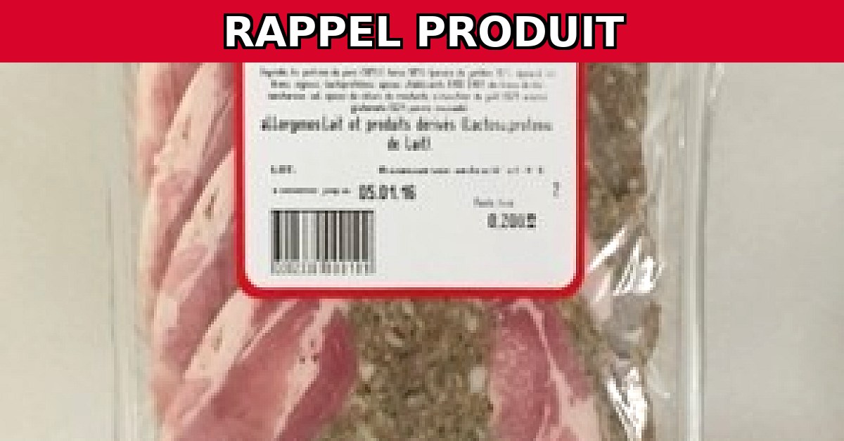 Alerte Rappel : Poitrine de Porc Farcie Contaminée à la Listéria