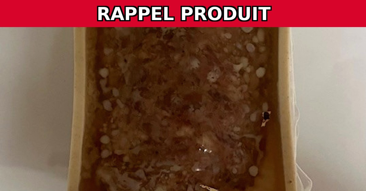 Alerte Rappel : Pâté Campagne 250g Contaminé par Listeria