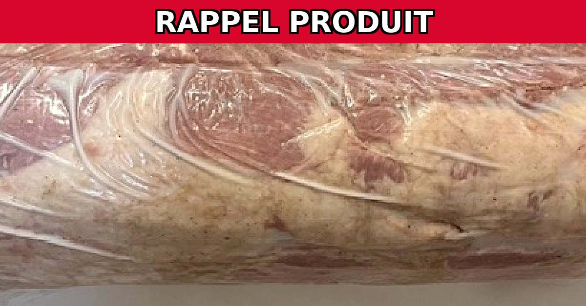 Alerte Rappel : Rôti Cuit Trad Contaminé par Listeria