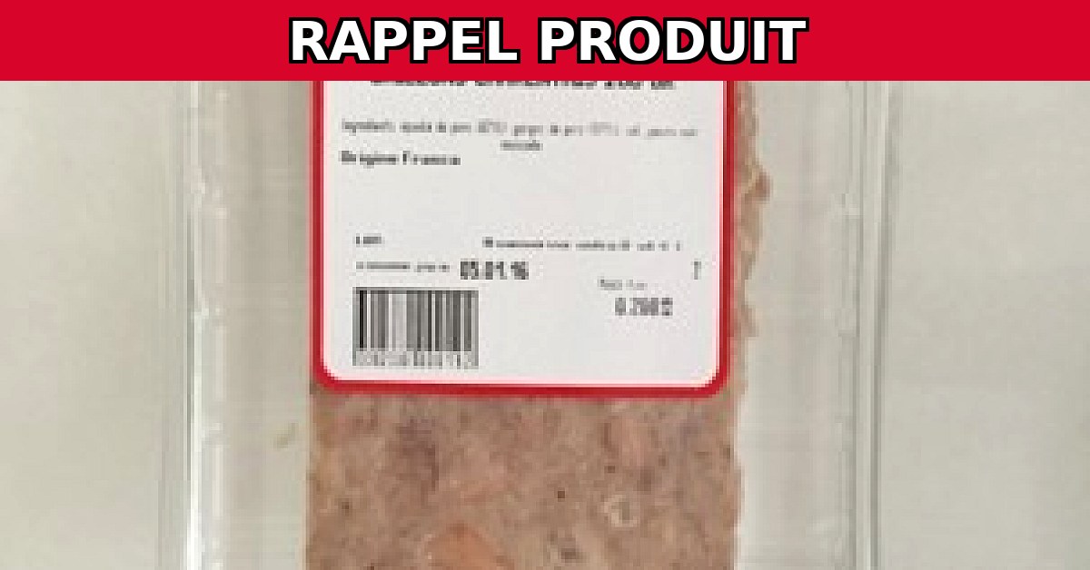 Rappel urgent : Grillons Charentais 200G contaminés par la listéria