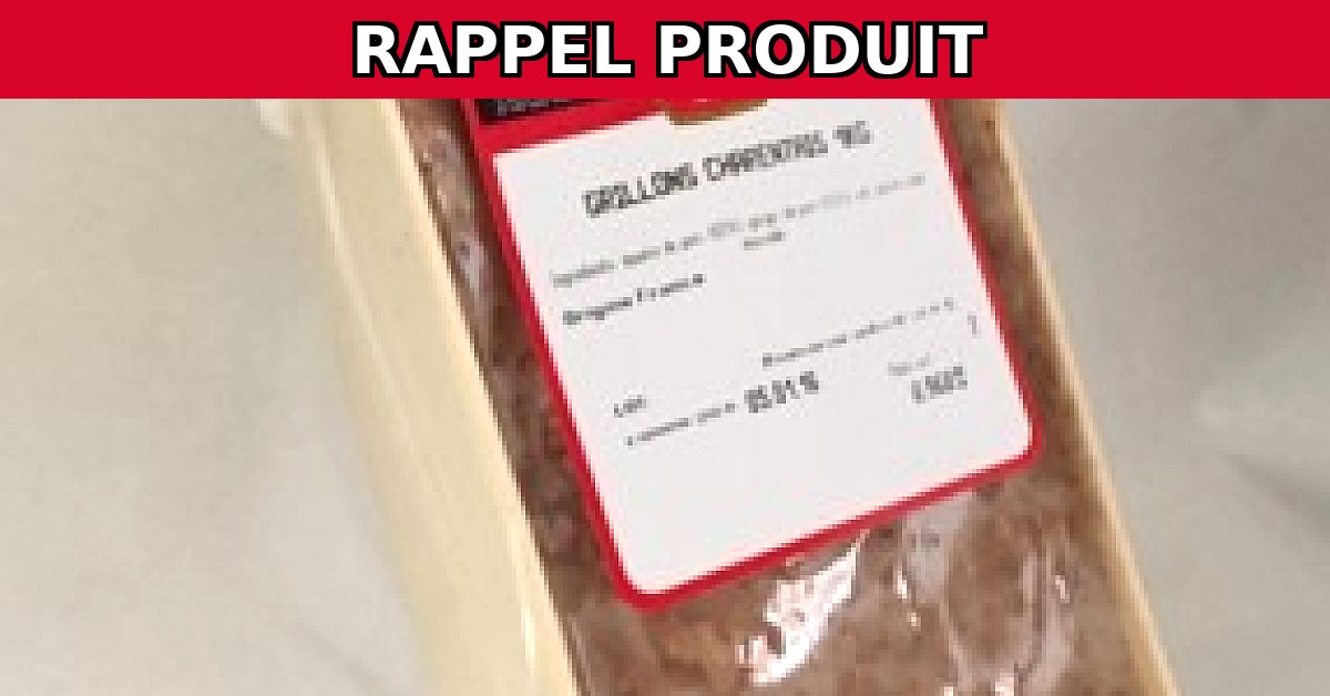 Rappel urgent : Grillons Charentais Trad contaminés par la listéria
