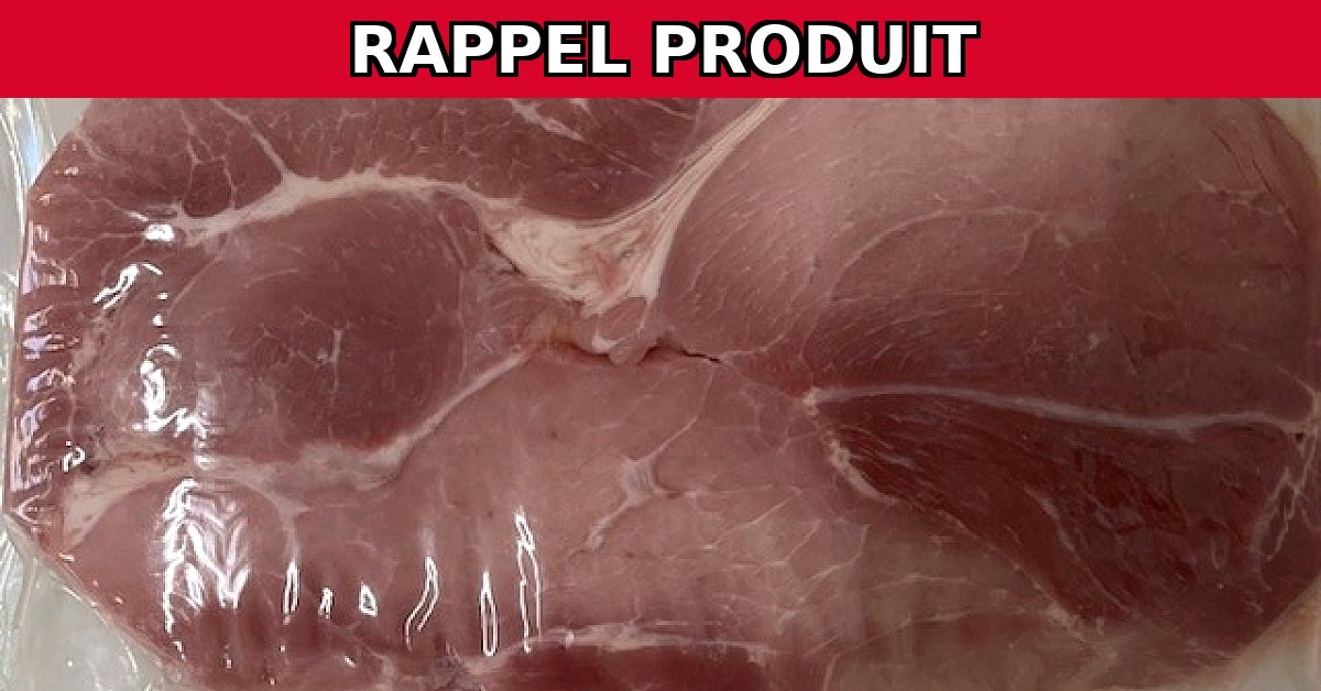 Alerte Sécurité : Rappel du Jambon Supérieur DD au Sel de Ré