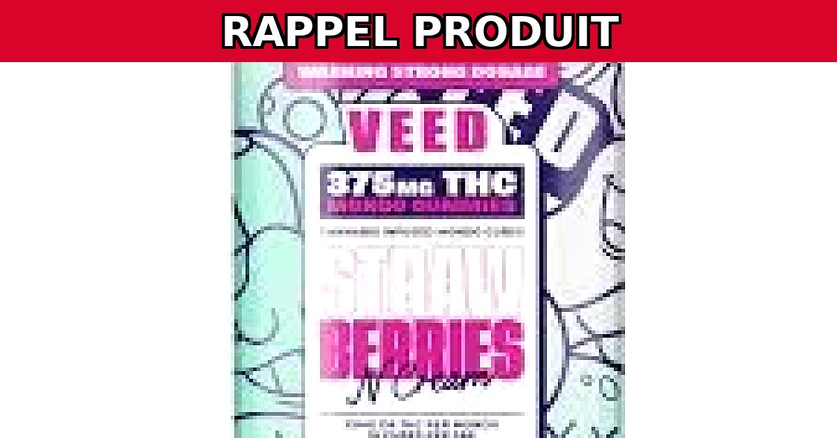 Alerte Rappel : Gummies et Barre de Céréales VEED