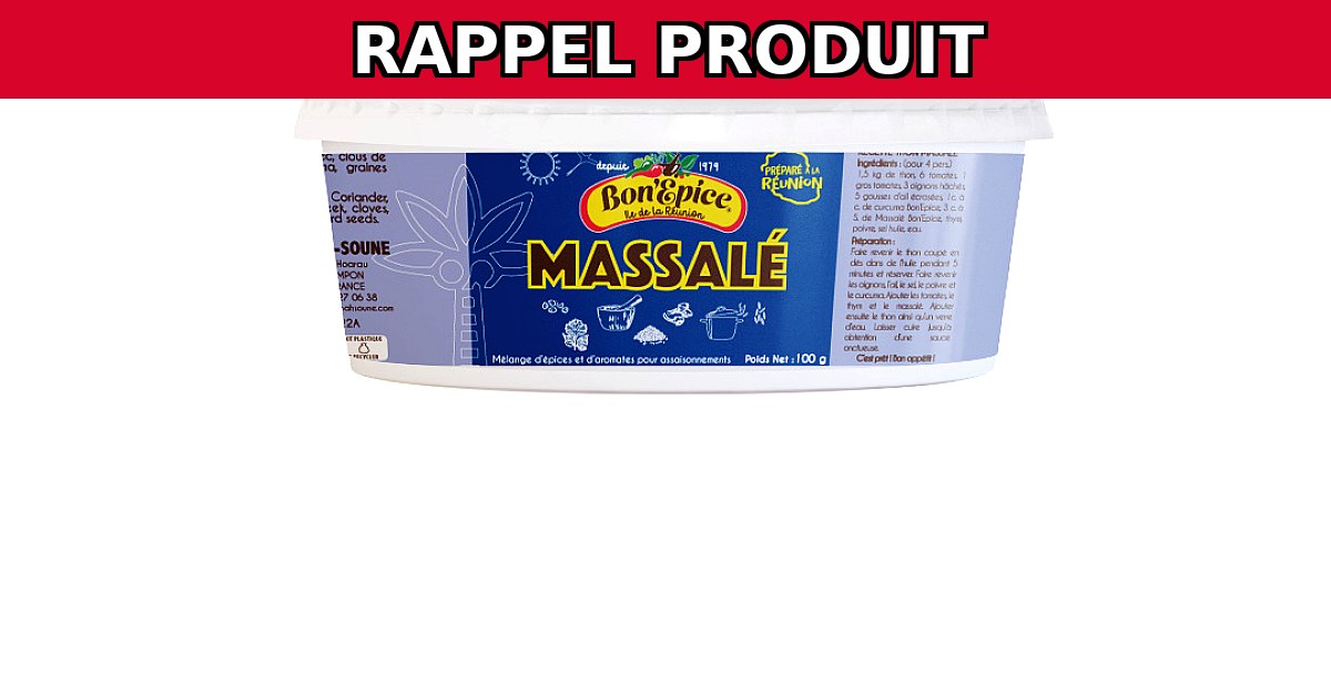 Rappel Urgent : Massale Nature et Piment Contaminés !