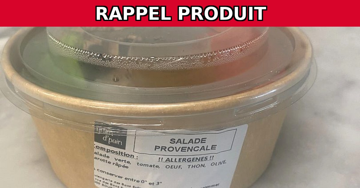 Alerte Rappel : Salade au Thon Contaminée par Listeria