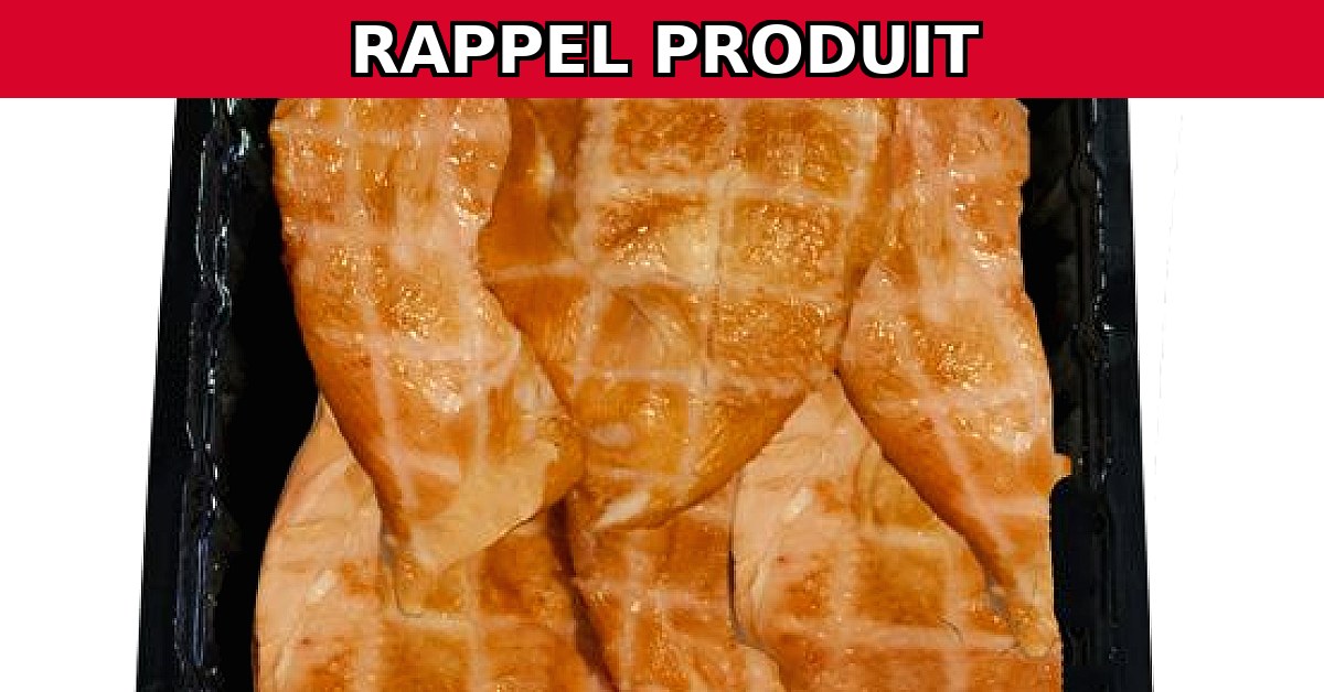 Alerte Rappel : Escalopes de Poulet Fumées Contaminées par Listeria