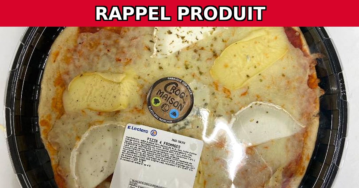 Rappel urgent : Plats préparés contenant du Reblochon en raison d'un risque microbiologique