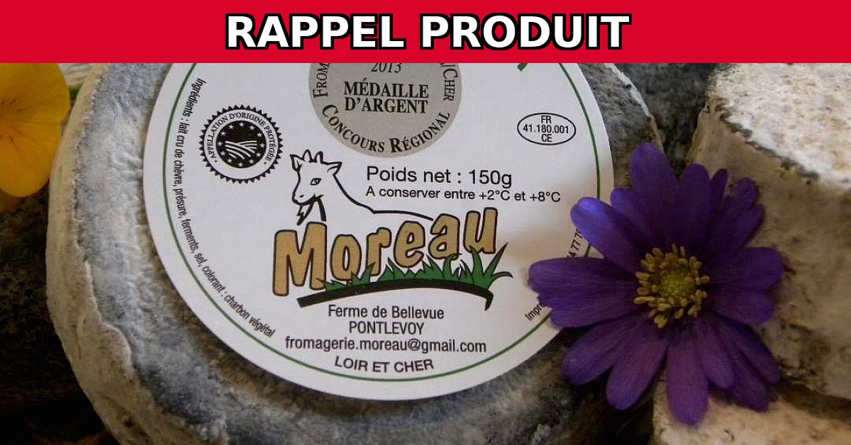 Rappel Urgent : SELLES SUR CHER AOP Contaminé par Listeria