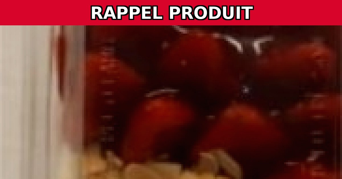 Alerte Rappel : COUPE Fraise de Carrefour Contaminée !