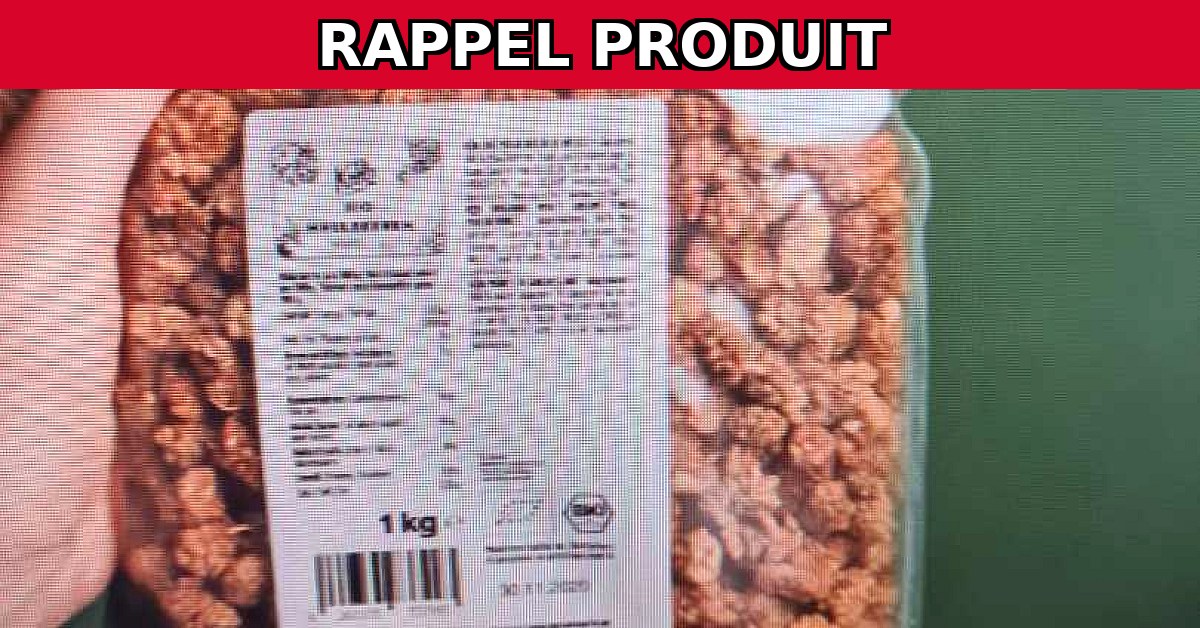 Rappel urgent : Mûres blanches séchées bio contaminées