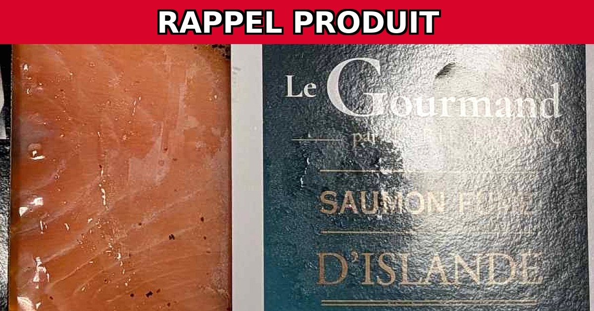 Rappel urgent : Saumon fumé Islande au poivre de Timut de Jean Larnaudie