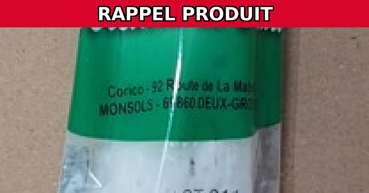 Rappel urgent : Saucisson sec - Volaille et Veau - Le Minaret contaminé par Salmonella