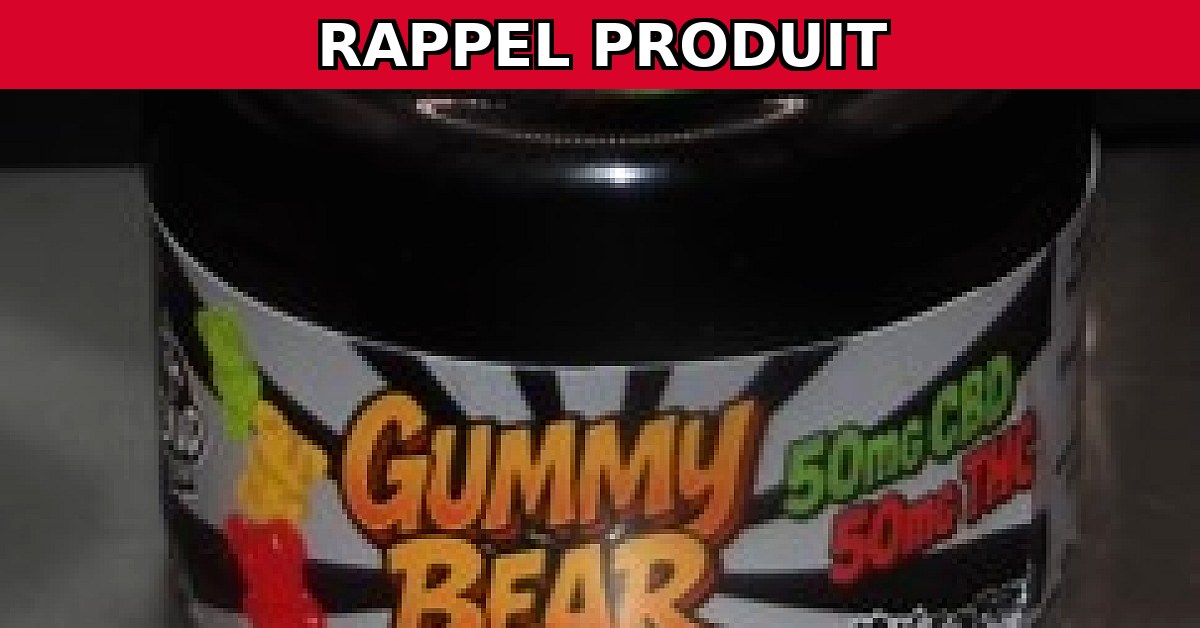 Alerte Rappel : Gummy Bears Skud Farm Contaminés !